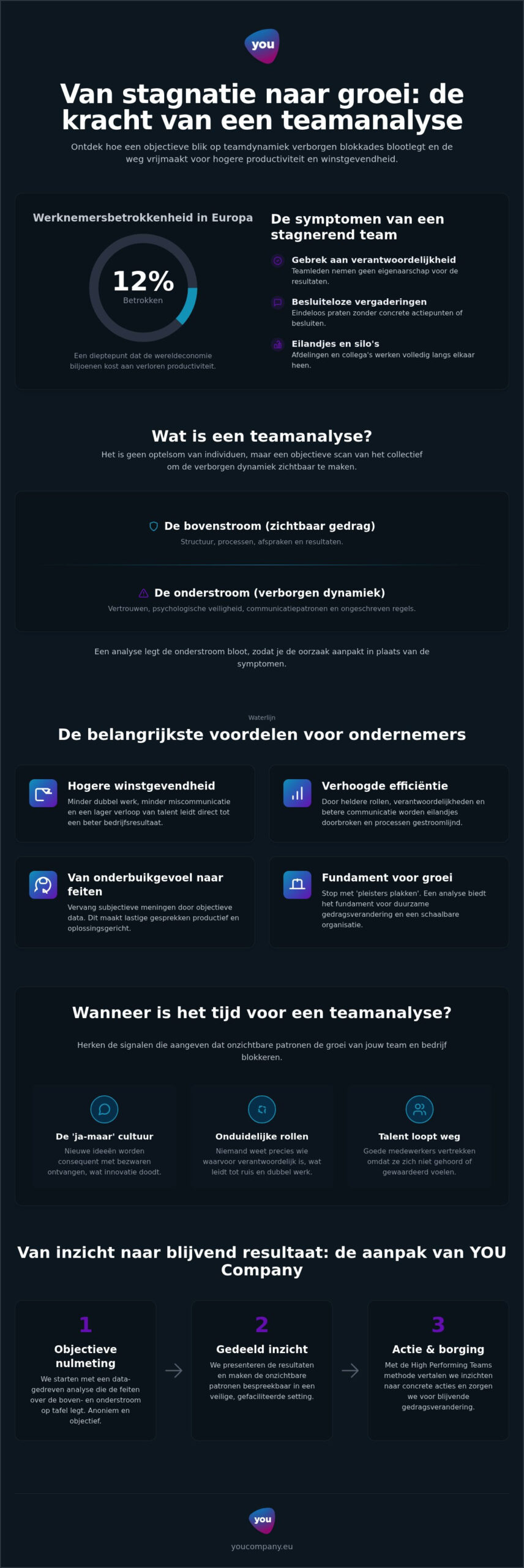 Voordelen van een teamanalyse: waarom jouw team stagneert en hoe je dit doorbreekt